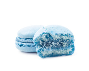 Macaron cookie isolated