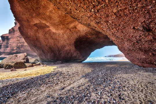 Arche en pierre plage Maroc