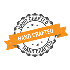 Hand crafted stamp illustration
