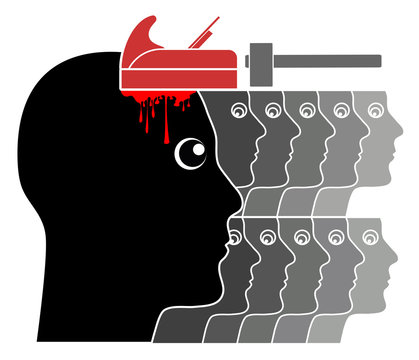 Political Brainwashing. The concept, that human mind can be altered and controlled