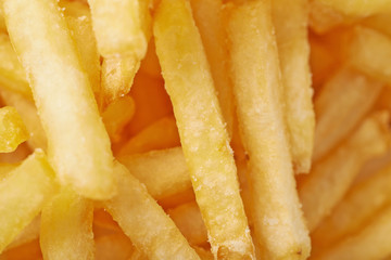 French fries close-up