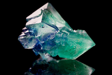 green crystal mineral