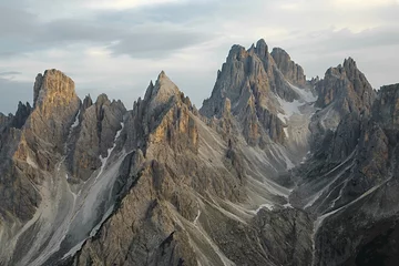 Papier Peint photo autocollant Dolomites Paysage de montagne des Dolomites