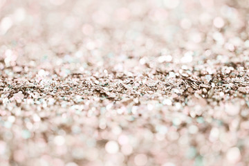 Abstract bokeh backdrop composition