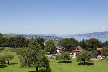 Fototapeta na wymiar Lake Zurich