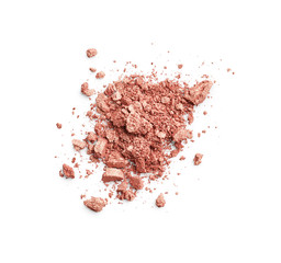 Eye shadow isolated on white background