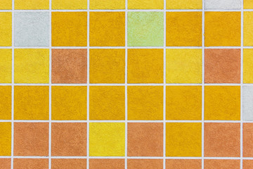 geometric pattern of colored squares texture