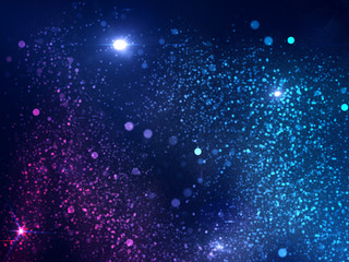 Obraz premium Creative blue wallpaper