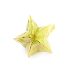 Fototapeta premium Carambola fruit isolated