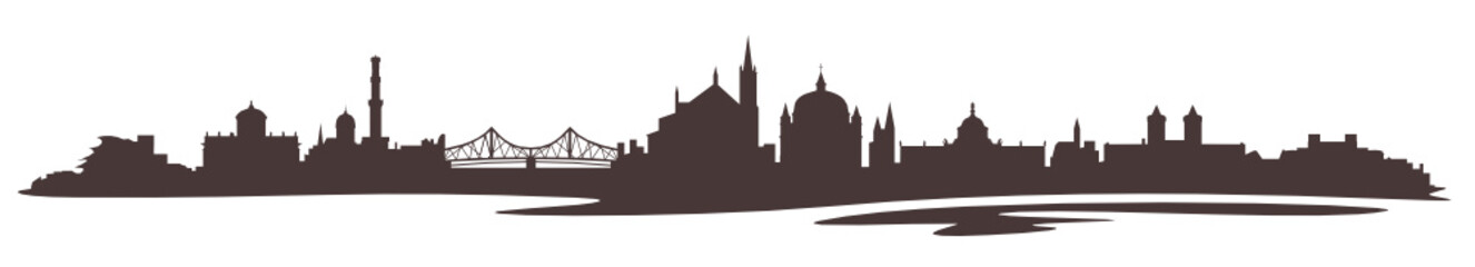 Obraz premium Skyline Potsdam