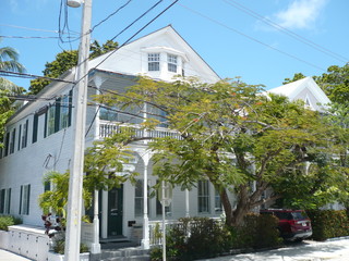 Colorful houses of Key West