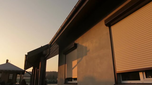 Rolling Shutter Window