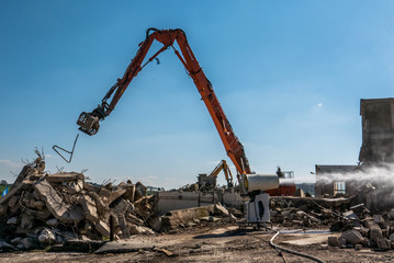 Fabrikgeb&auml;ude Abriss