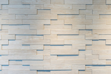 Obraz premium Abstract square white brick wall background