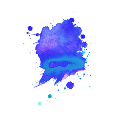 Abstract watercolor grayscale background.