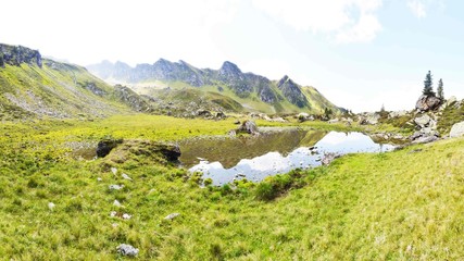 Fototapeta na wymiar panorama austria