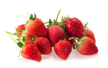 Fresh Strawberry on White background