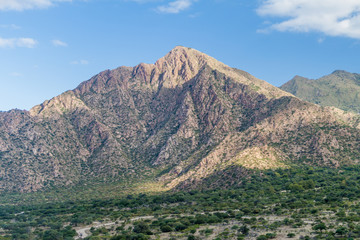 Mountains near Cafayate, Argentina.