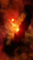 Stunning outer space planet sun astrology milky way solar system galaxy universe. Elements of this image furnished by NASA.