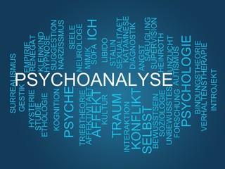 Obraz premium Psychoanalyse