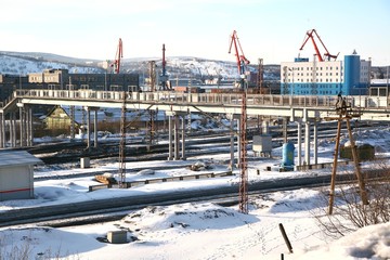  Murmansk Railway Station in Russia may be the northernmost railway station