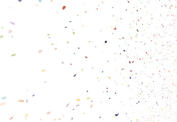 背景　花吹雪　カラフル