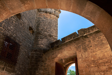 Monumento - Castillo de Sabiote en Jaén, España