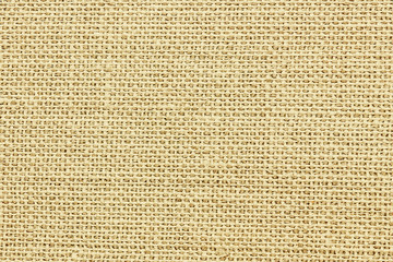 Texture de gros plan de tissu de fibre jaune.