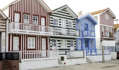 Aveiro houses colors