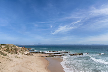 hermosas playas vírgenes de Andalucía, valdevaqueros en la provincia de Cadíz