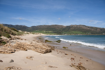 hermosas playas vírgenes de Andalucía, valdevaqueros en la provincia de Cadíz