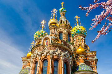 Church of the Savior on Spilled Blood in St. Petersburg, Russia