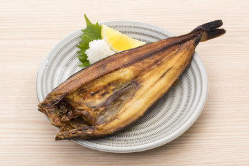 ホッケの塩焼き