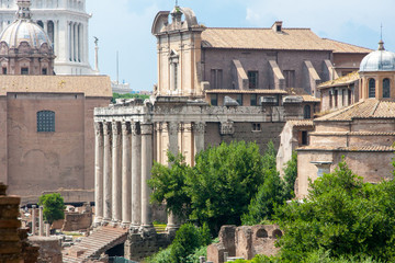 Fototapeta na wymiar Rome Ruins
