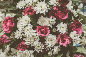 Beautiful vintage flower texture background