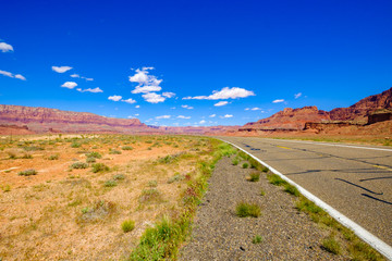 Arizona desert highway