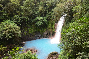Tropical water fall