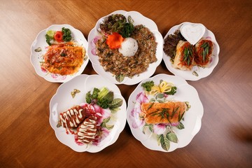 various Russian food, 러시아요리
