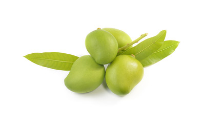 mango isolated on white background