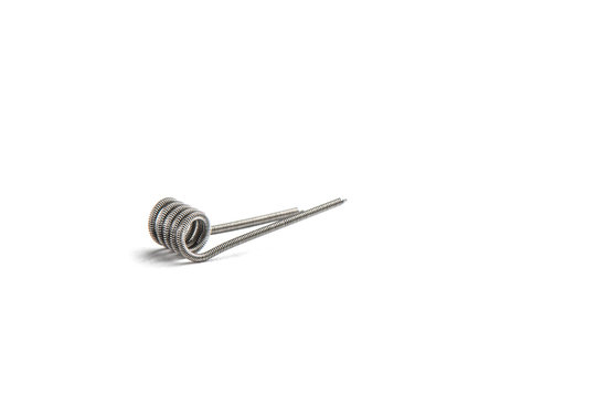 Lonely Clapton Coyle isolated on white background