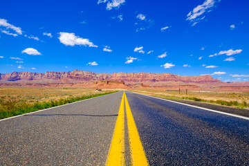 Arizona desert highway