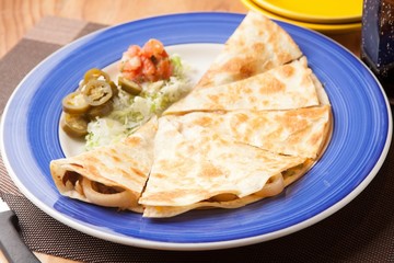 quesadilla is mexican food