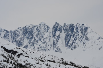 ice mountain ridge