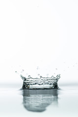 Photo of water splashes and ripples background
