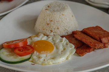 filipino style breakfast set