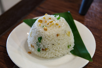 Philippines style garlic rice