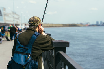 Obraz premium fisherman