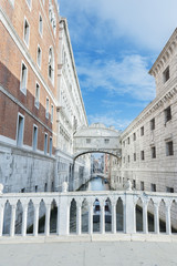 Fototapeta na wymiar Venice - Bridge of Sighs (Ponte dei Sospiri) , Italy