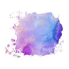 Abstract watercolor grayscale background.