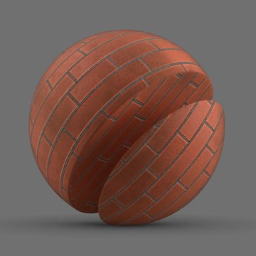 Bricks Combined Tangerine